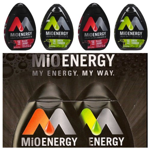 Mio Water Enhancement - Variety Pack Of 4 Energy Variety