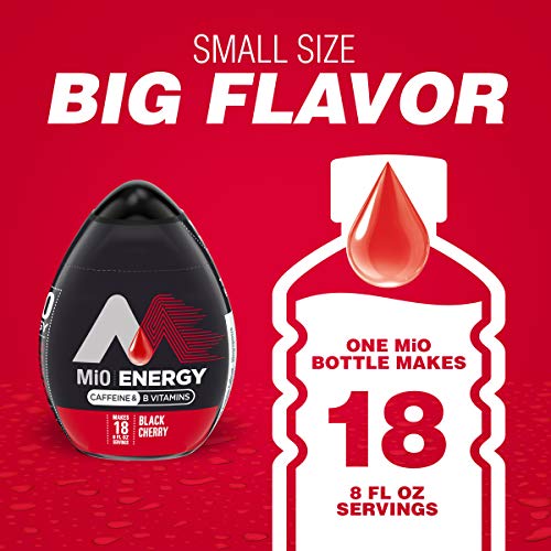 Mio Energy Liquid Water Enhancer, Black Cherry, 1.62 Fluid Ounce