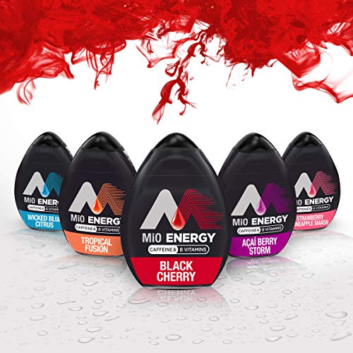 Mio Energy Liquid Water Enhancer, Black Cherry, 1.62 Fluid Ounce