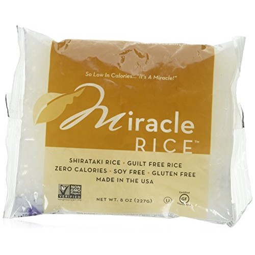 Miracle Noodle Shirataki Miracle Rice 10 Bags 8/Oz