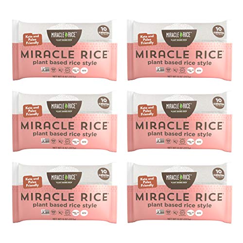 Miracle Noodle Miracle Rice - Plant Based Shirataki Rice, Keto,