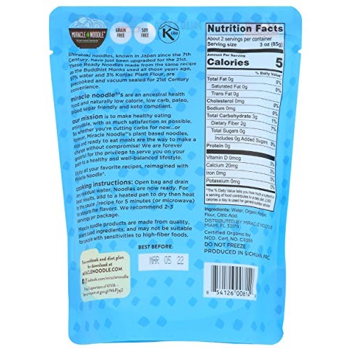 Miracle Noodle, Noodle Ready Spaghetti Style, 7 Ounce