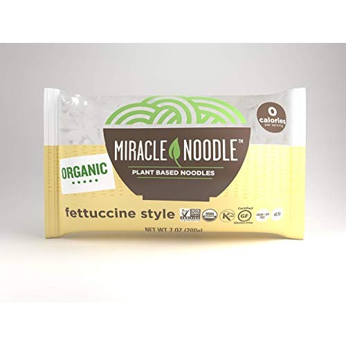 Miracle Noodle Organic Shirataki Konjac Fettuccine Pasta, Low Ca