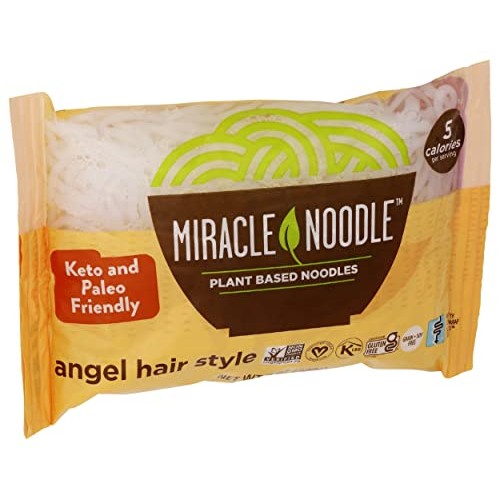 Miracle Noodle Pasta, Angel Hair, 7 Ounce Pack Of 1