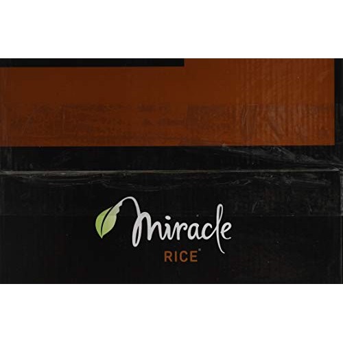 Miracle Noodle Shirataki Konjac Rice, 8 Oz Pack Of 6, Zero Net