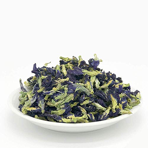 Miralandberry Dried Butterfly Pea Flowers, 2.8Oz, Premium Qual