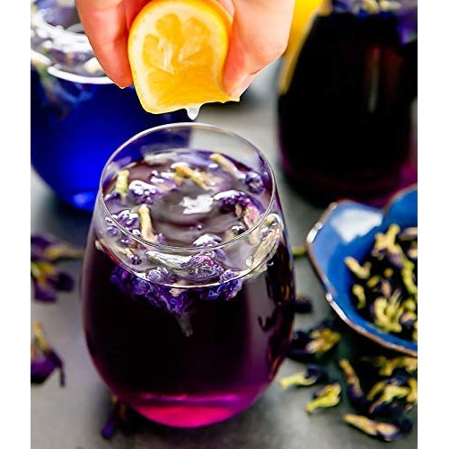 Miralandberry Dried Butterfly Pea Flowers, 2.8Oz, Premium Qual