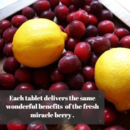 Miralandberry Miracle Fruit Tablets, Miracle Berry Tablets, 10 C