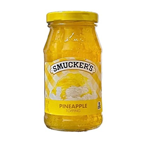 Pack of 4 Smuckers Pineapple Spoonable Ice Cream Topping 12 oz...