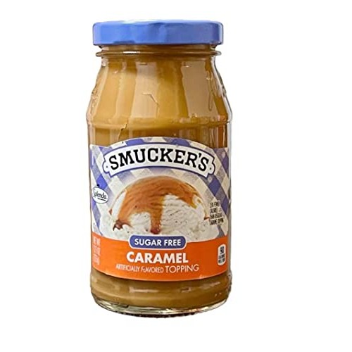 Pack of 4 Smuckers Sugar Free Caramel Flavored Topping 11.75 O...