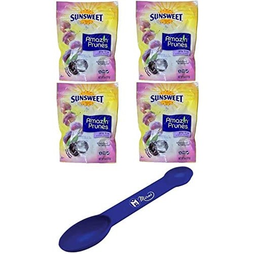 Pack Of 4 Sunsweet Amazin Prunes Bite Size Pitted Prunes 8 Oz