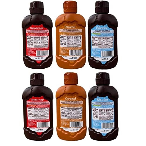 Pack of 6 Smuckers Magic Shell Ice Cream Topping 7.25 oz Car...