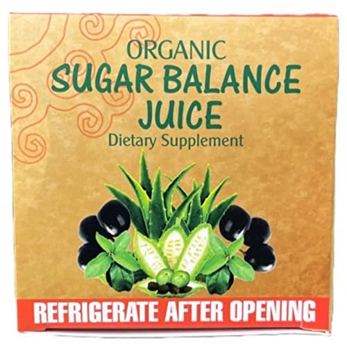 Vedic Organic Sugar Balance Juice 1000 ml 33.8 Fl Oz Free Mir...