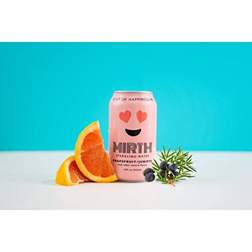 MIRTH - Grapefruit Juniper Flavored Healthy Sparkling Non-Alcoho...