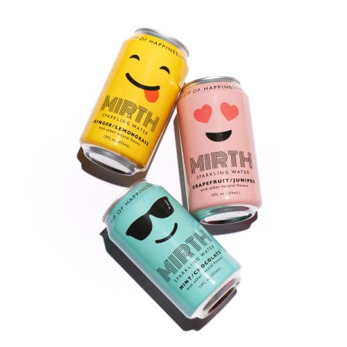 MIRTH - Grapefruit Juniper Flavored Healthy Sparkling Non-Alcoho...