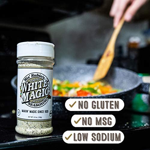 Gourmet All-Purpose Seasoning 5 Oz. Original White Magic Dry R