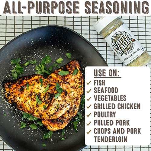 Gourmet All-Purpose Seasoning 5 Oz. Original White Magic Dry R