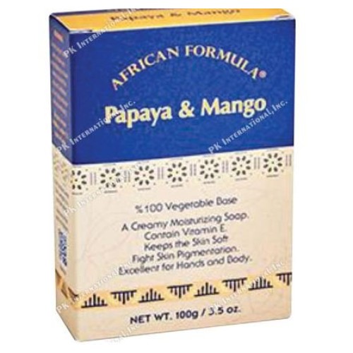 3 Packs Of African Formula Papaya &Amp; Mango 3.5 Oz 100% Vegetable