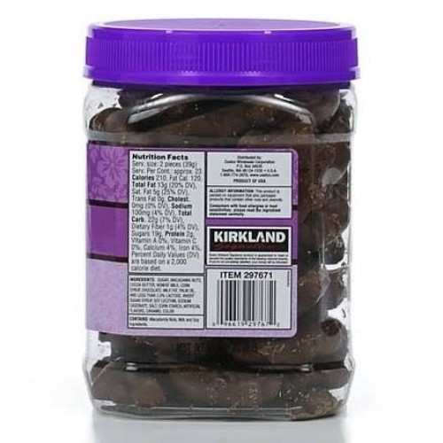 4X Kirkland Signature Macadamia Clusters - 32 Oz. - 8 Lbs.