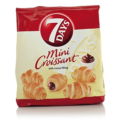 7Days Mini Croissant With Cocoa Filling 6.53 Oz Pack Of 6