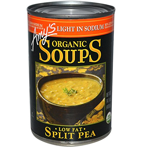 Amys, Organic Soups, Split Pea, Low Fat, Light In Sodium, 14.1