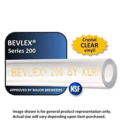 Bevlex Pvc Beer Line 3/16 X 7/16 Clr Per Foot Per Foot