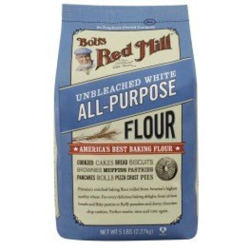 Bobs Red Mill, Unbleached All-Purpose White Flour, 5 Lbs 2.27