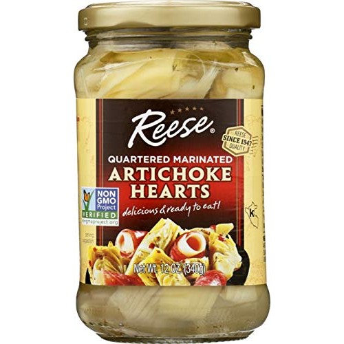 Reese: Quartered Marinated Artichoke Hearts, 12 Oz - 5 Pack