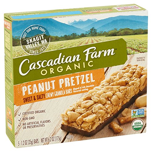 Cascadian Farm Organic Sweet &Amp; Salty Peanut Pretzel Chewy Granol