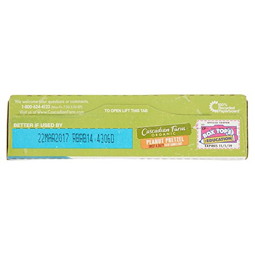 Cascadian Farm Organic Sweet &Amp; Salty Peanut Pretzel Chewy Granol