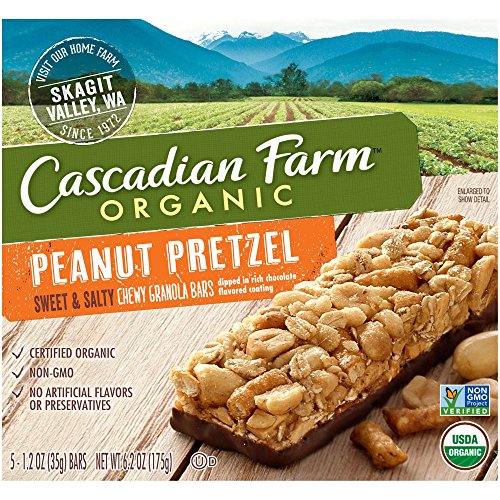 Cascadian Farm Organic Sweet &Amp; Salty Peanut Pretzel Chewy Granol