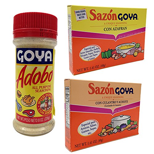 Chefs Secret Ingredient Goya All Purpose Seasoning Bundle With G