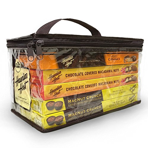 Chocolate Covered Macadamia Variety 6 Pack Maui Caramacs, Macnu