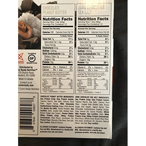 Come Ready Nutrition Clean Protein Bars 24 Pack Come Ready Nutrition Clean Protein Bars 24 Pack