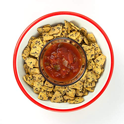 Corn Chips With Flax Seed, Healthy Snacks, Bulk Size 1 Lb. Rese