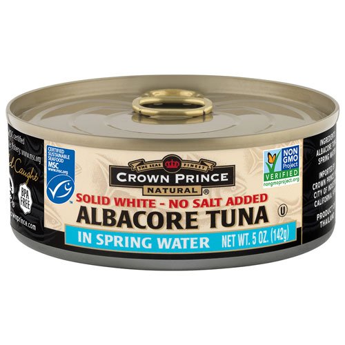 Crown Prince Natural Albacore Tuna Solid White In Spring Water N