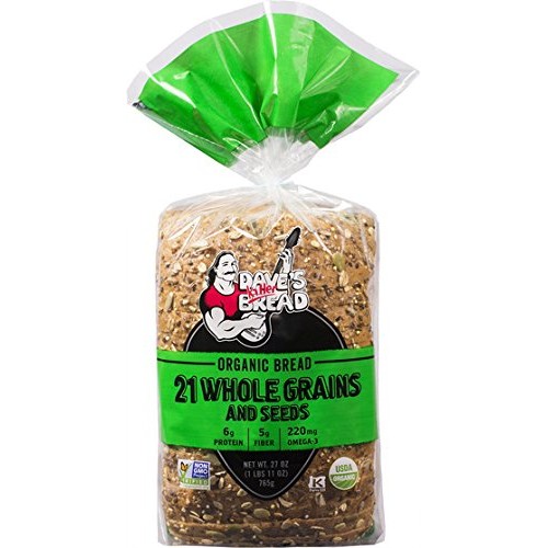 Daves Killer Bread - 21 Grains - 4 Loaves - Usda Organic