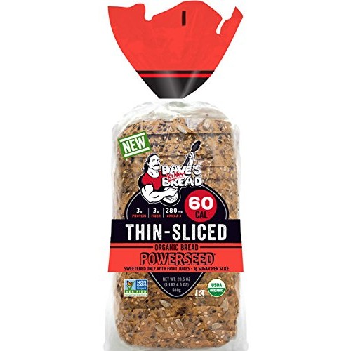 Daves Killer Bread - Organic - Powerseed, Thin Sliced - 2 Loaves