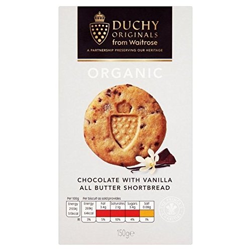 Duchy Chocolate &Amp; Vanilla Shortbread 150G - Pack Of 2