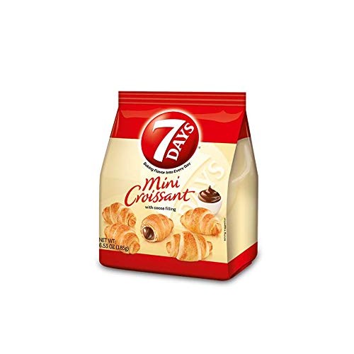 7Days Mini Croissant With Cocoa Filling 6.53 Oz Pack Of 2