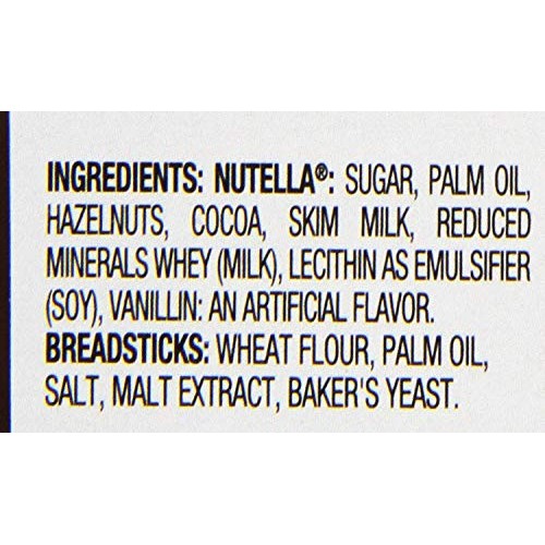 Ferrero Nutella &Amp; Go Hazelnut Spread &Amp; Malted Bread Sticks, 48G