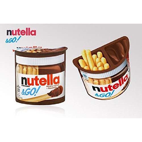 Ferrero Nutella &Amp; Go Hazelnut Spread &Amp; Malted Bread Sticks, 48G