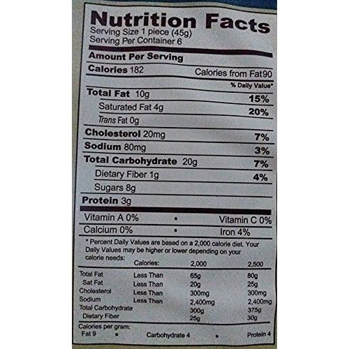 Flora Croissants Pastry Cream, Filled And Ready To Eat, Oven Bak