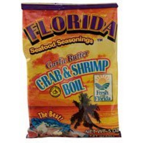 Florida Seafood Seasonings Crab &Amp; Shrimp Boil Garlic Butter 5 Oz