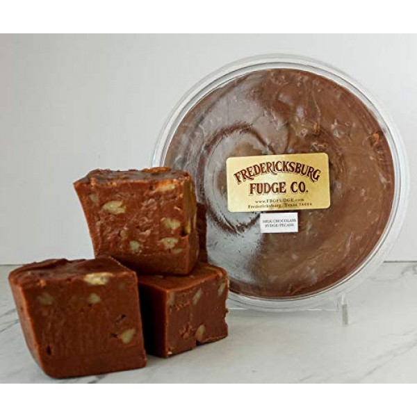 Fredericksburg Fudge - Creamy, Handmade Milk Chocolate Pecan Fud