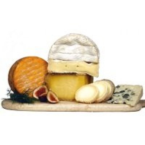 French Cheese Sampler Board - 5 French Cheeses