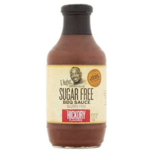 G Hughes Smokehouse Sugar Free Hickory Flavored Bbq Sauce, 18 Oz