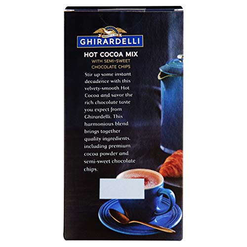 Ghirardelli Hot Cocoa With Semi-Sweet Chocolate Chips - 2 Boxes