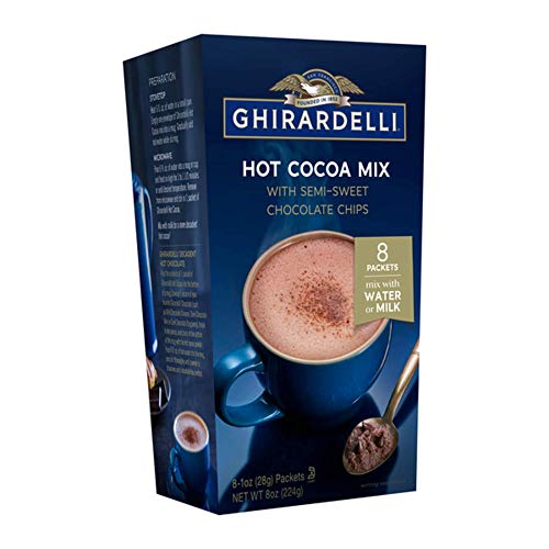 Ghirardelli Hot Cocoa With Semi-Sweet Chocolate Chips - 2 Boxes