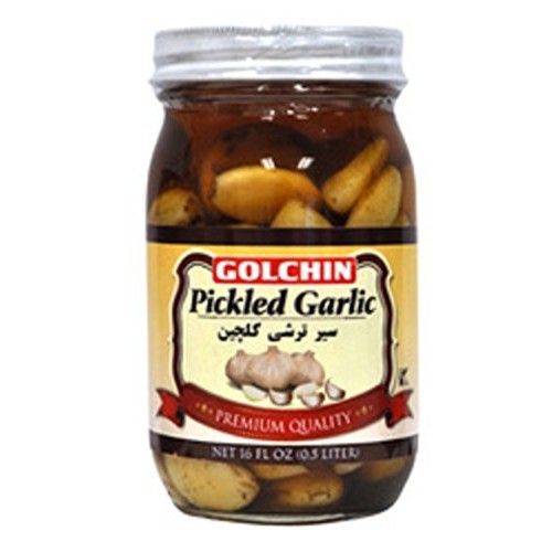 Golchin Pickled Garlic, 16 Oz